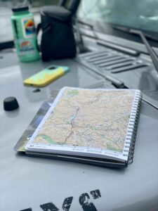 Maple Overland custom road trip planning